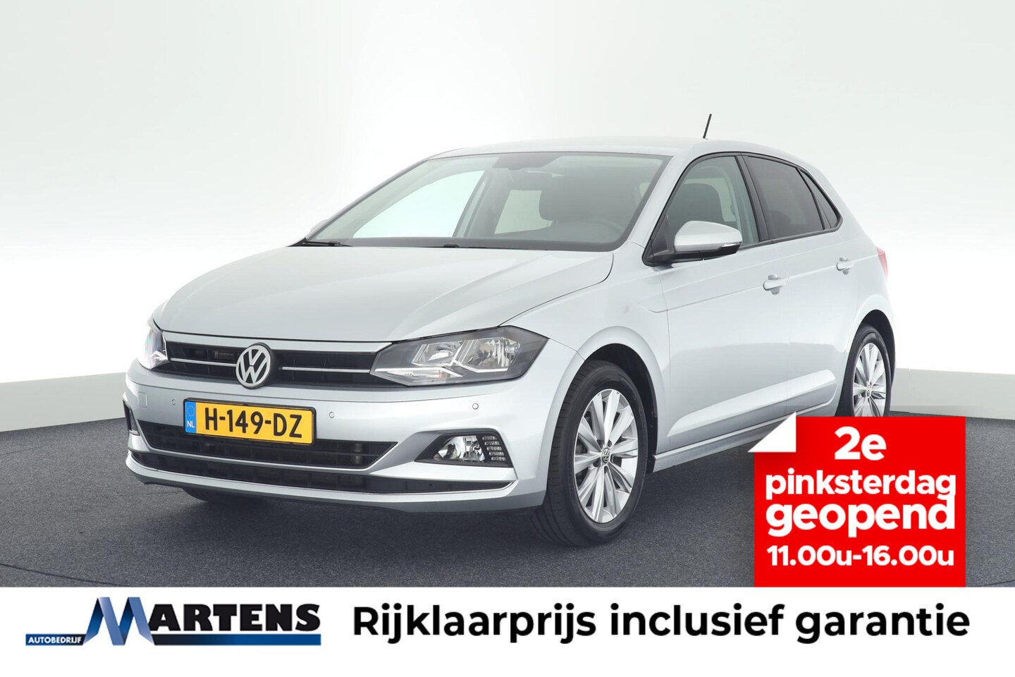 Volkswagen Polo - 1.0 TSI 95pk DSG Highline Virtual Cockpit Climate Control Parkeersensoren Navigatie - AutoWereld.nl