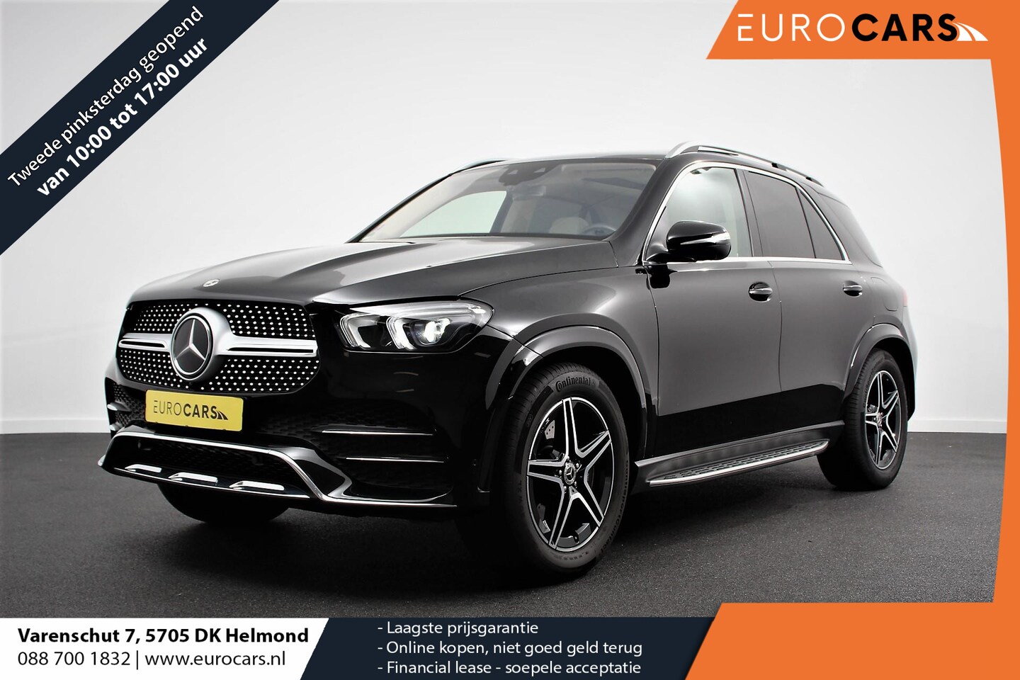 Mercedes-Benz GLE-Klasse - 350 e AMG 4-MATIC leder adaptive Cruise Control Burmester Audio Panorama dak 20 Inch Licht - AutoWereld.nl