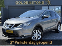 Nissan Qashqai - 1.2 Business Edition Panodak, Trekhaak, Navi, 360 Camera, Stoelverwarming, Leder, 116pk, P