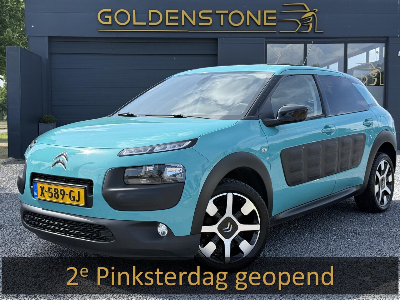 Citroën C4 Cactus - 1.2 PureTech Business Navi,Pano,Clima,Cruise,PDC,LM Velgen,Nieuwe Apk bij Aflevering - AutoWereld.nl