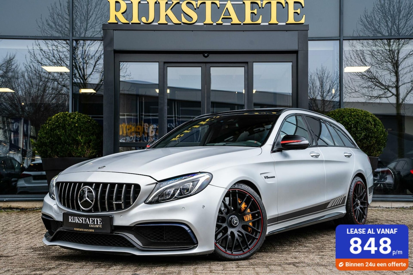 Mercedes-Benz C-klasse Estate - AMG C63 S Edition 1|PANO|KERAMISCH - AutoWereld.nl
