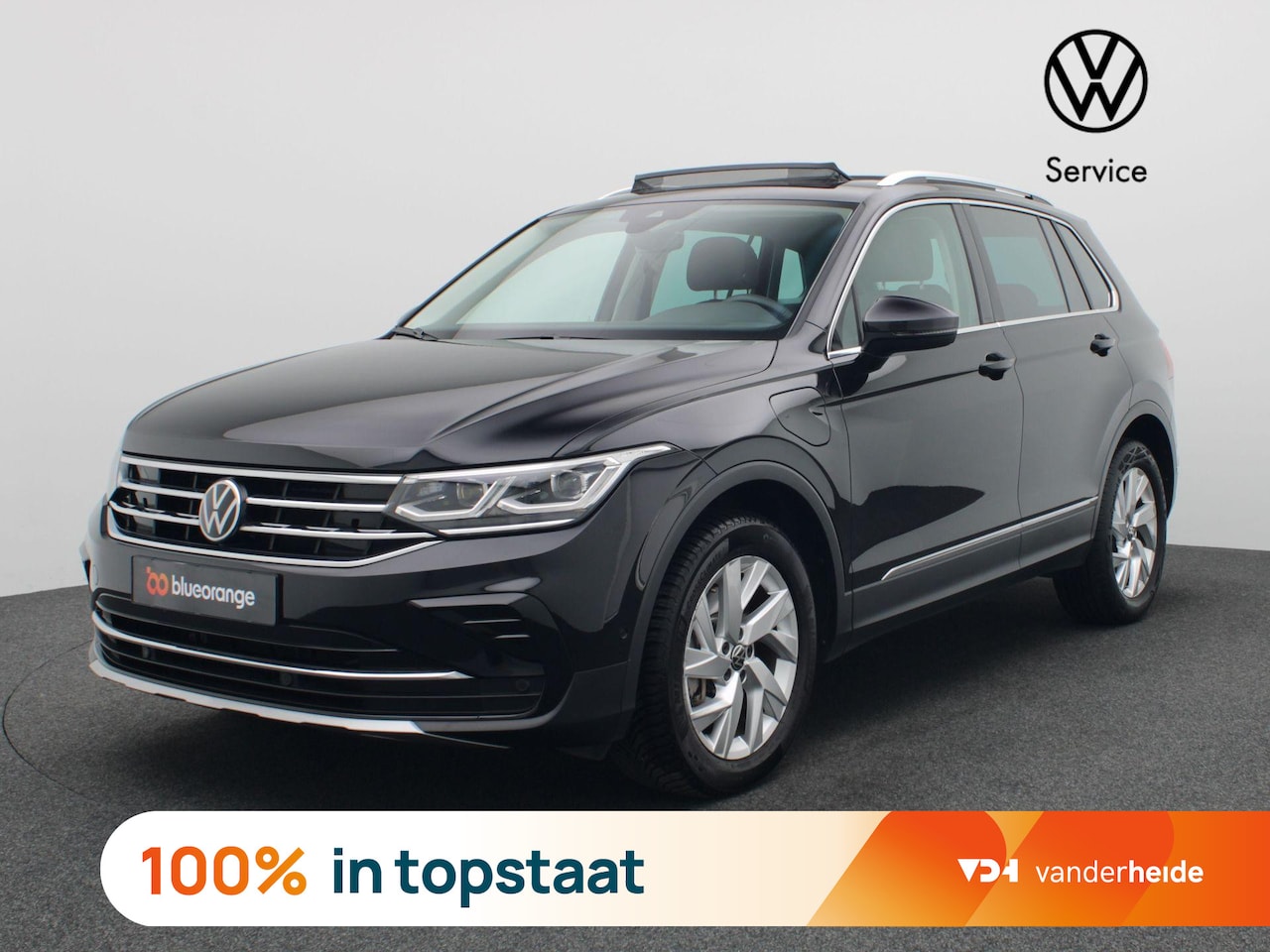 Volkswagen Tiguan - 1.4 TSI eHybrid Elegance 245PK DSG Matrix Led, adaptive cruise met travel assist, schuif-k - AutoWereld.nl