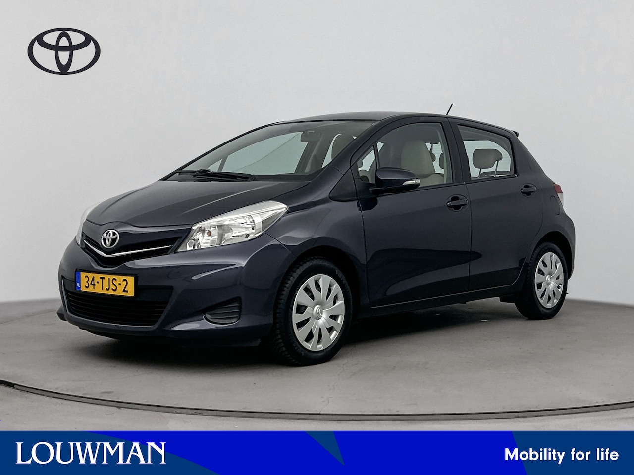 Toyota Yaris - 1.0 VVT-i Aspiration | Parkeercamera | Climate Control | Ledere bekleding | - AutoWereld.nl