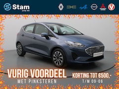 Ford Fiesta - 1.0 EcoBoost Hybrid Titanium Cruise | Climate | Carplay | Parkeersens. achter
