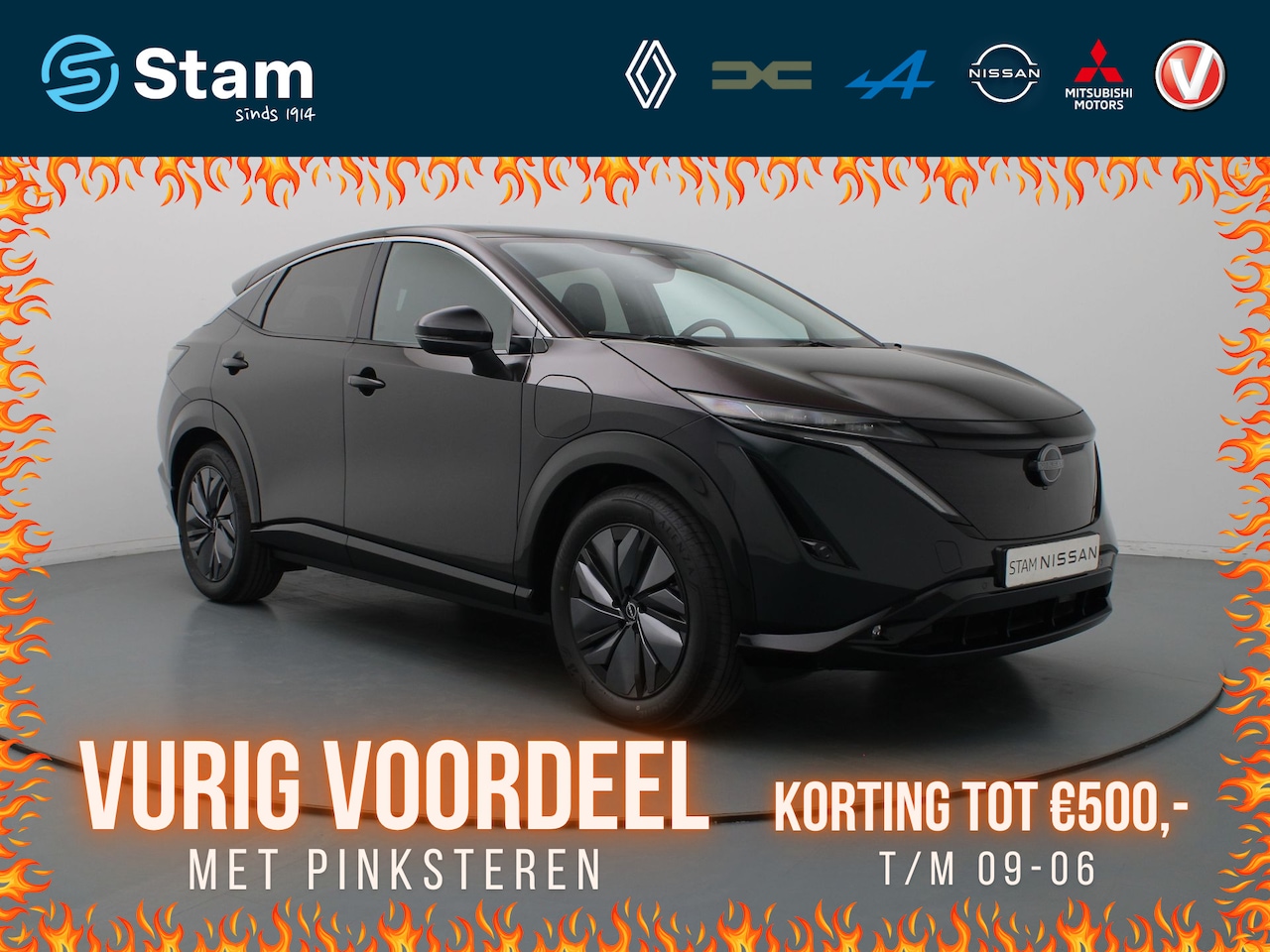 Nissan Ariya - 218pk Engage Camera | Adapt. Cruise | Climate | Navi | Parkeersens. v+a - AutoWereld.nl