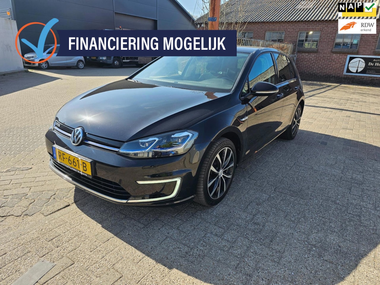 Volkswagen e-Golf - e-Golf E-Golf,Navi,Apk,Nap,Camera - AutoWereld.nl