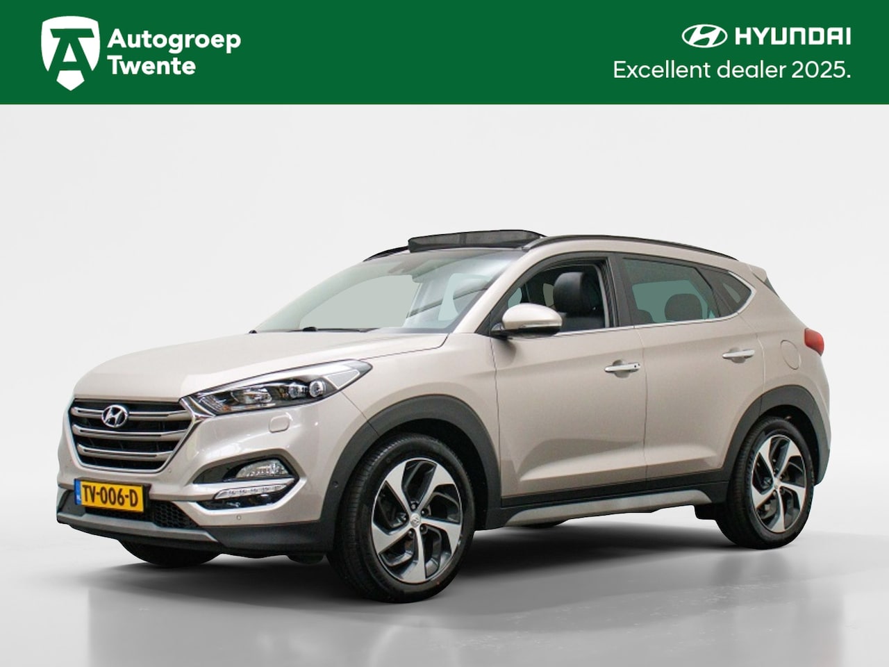 Hyundai Tucson - 1.6 T-GDi Premium 4WD AUTOMAAT | Panodak | 4x Stoelverwarming - AutoWereld.nl