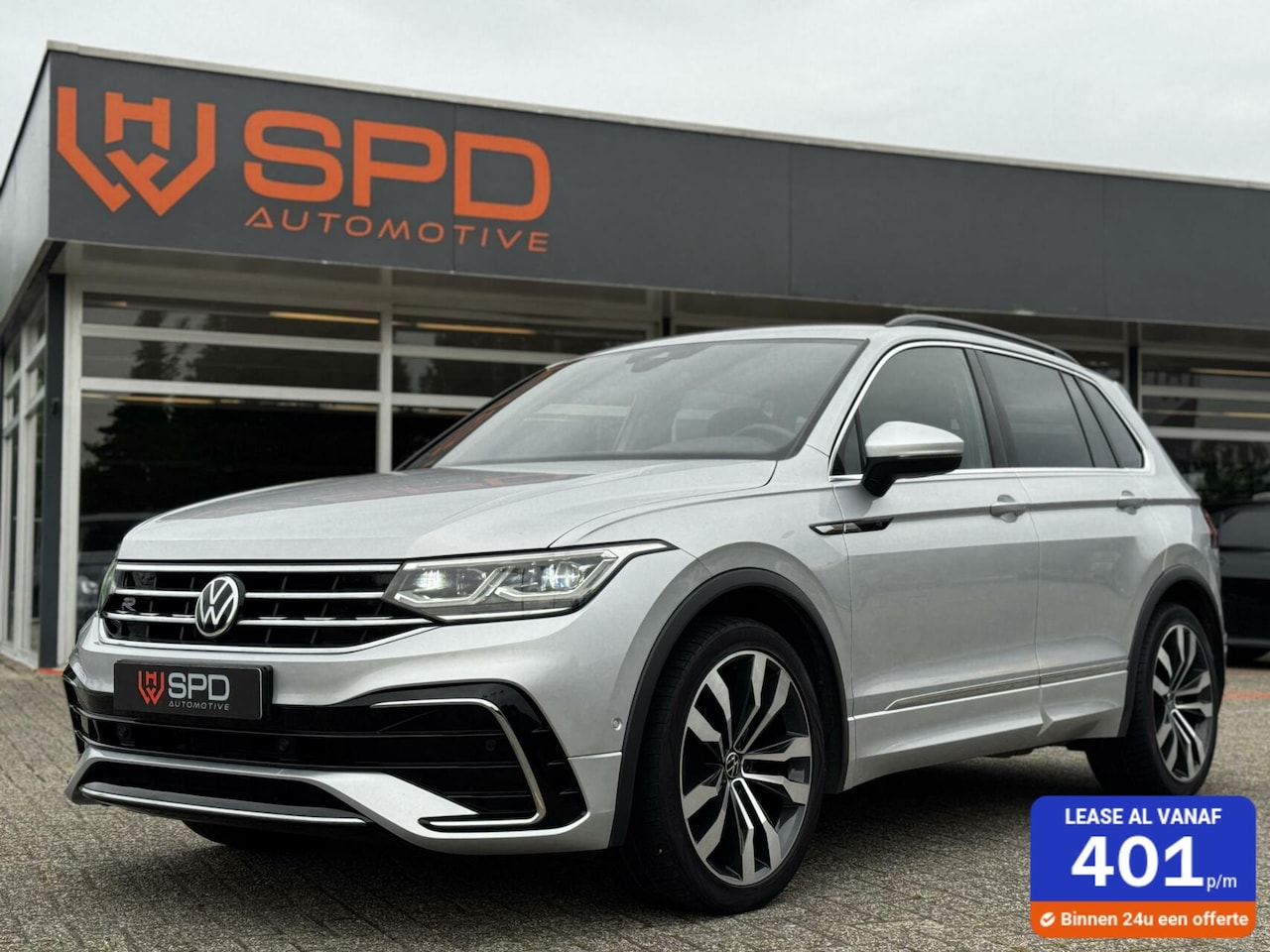 Volkswagen Tiguan - 1.5 TSI R-Line Business| ACC|IQ-Light|Trek - AutoWereld.nl
