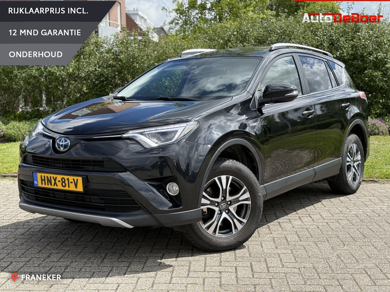 Toyota RAV4 - 2.5 Hybrid Black Edition Pano | Stoel-, stuur- & voorruitverwarming | ACC - AutoWereld.nl