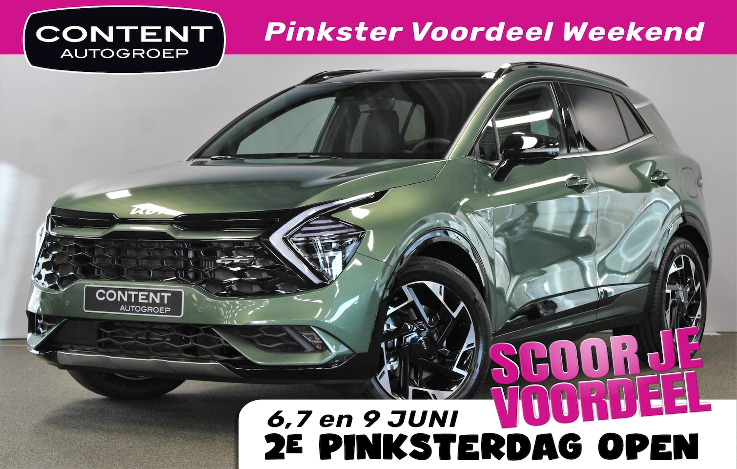 Kia Sportage - 1.6 Plug-In Hybrid GT-Line AT6 AWD 245PK I Nieuw te bestellen - AutoWereld.nl