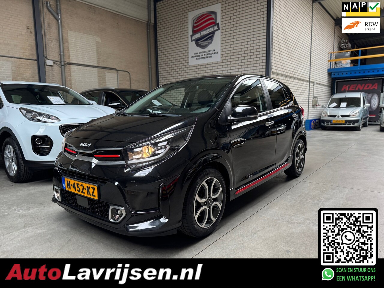 Kia Picanto - GT-Line 1E EIGENAAR NL AUTO NAP NANI/CAMERA VOL LEDER CRUISE LED PDC LMV ECC!! - AutoWereld.nl