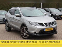 Nissan Qashqai - 1.2 Tekna / Trekhaak / Panoramadak / 360Camera / Leder / 19'' / Keyless / DAB / Stoelverwa