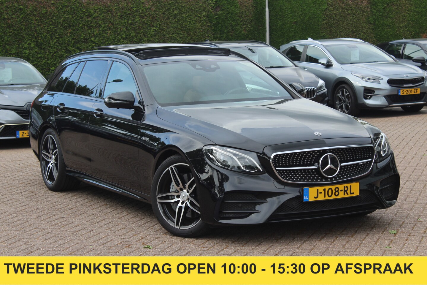 Mercedes-Benz E-klasse Estate - AMG 43 4MATIC Premium Plus / Panoramadak / 360Camera / Leder / Memory seats / 19'' / Lucht - AutoWereld.nl
