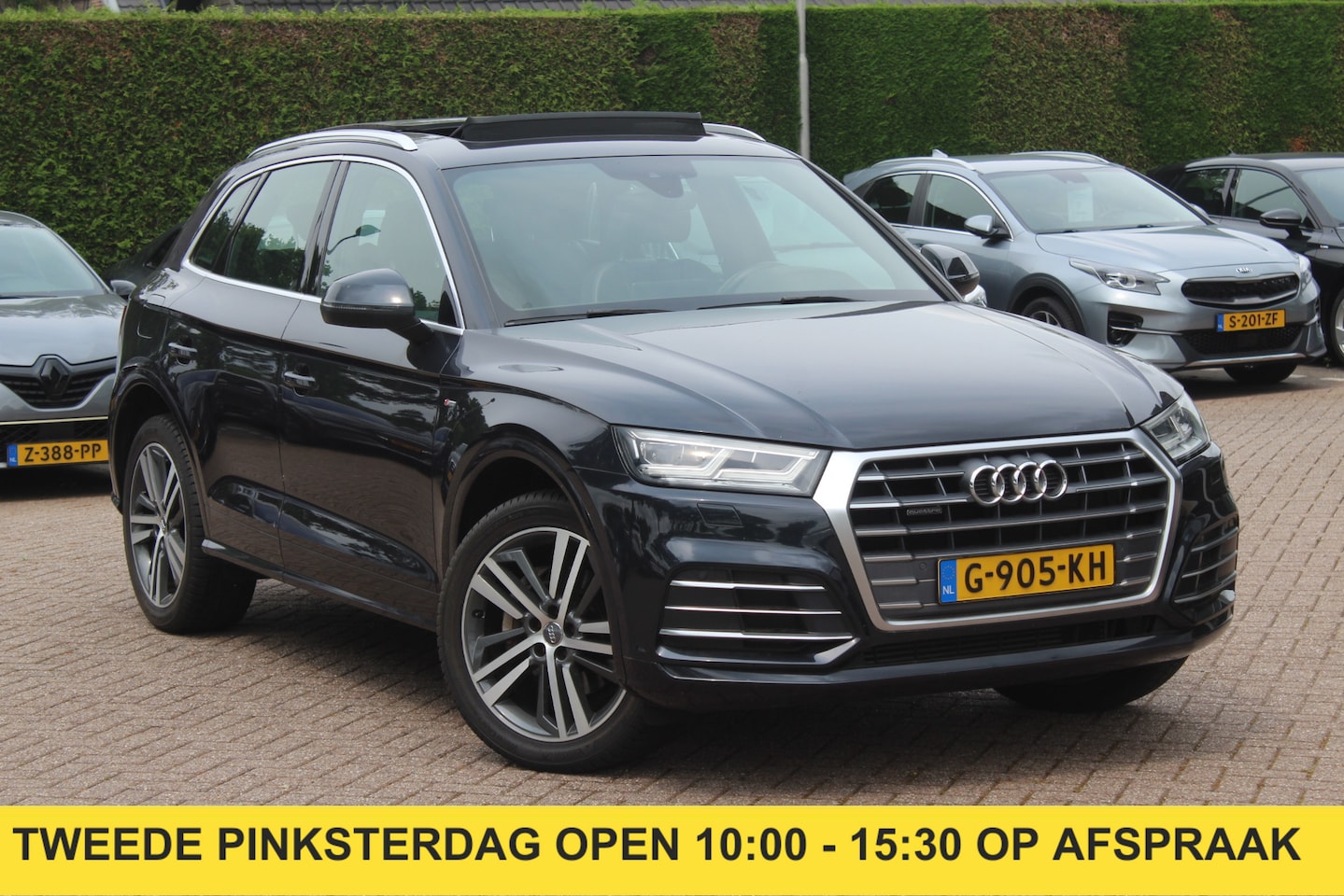 Audi Q5 - 2.0 TFSI quattro Launch Edition / Trekhaak / Panoramadak / Half leder / B&O / 20'' / Stand - AutoWereld.nl