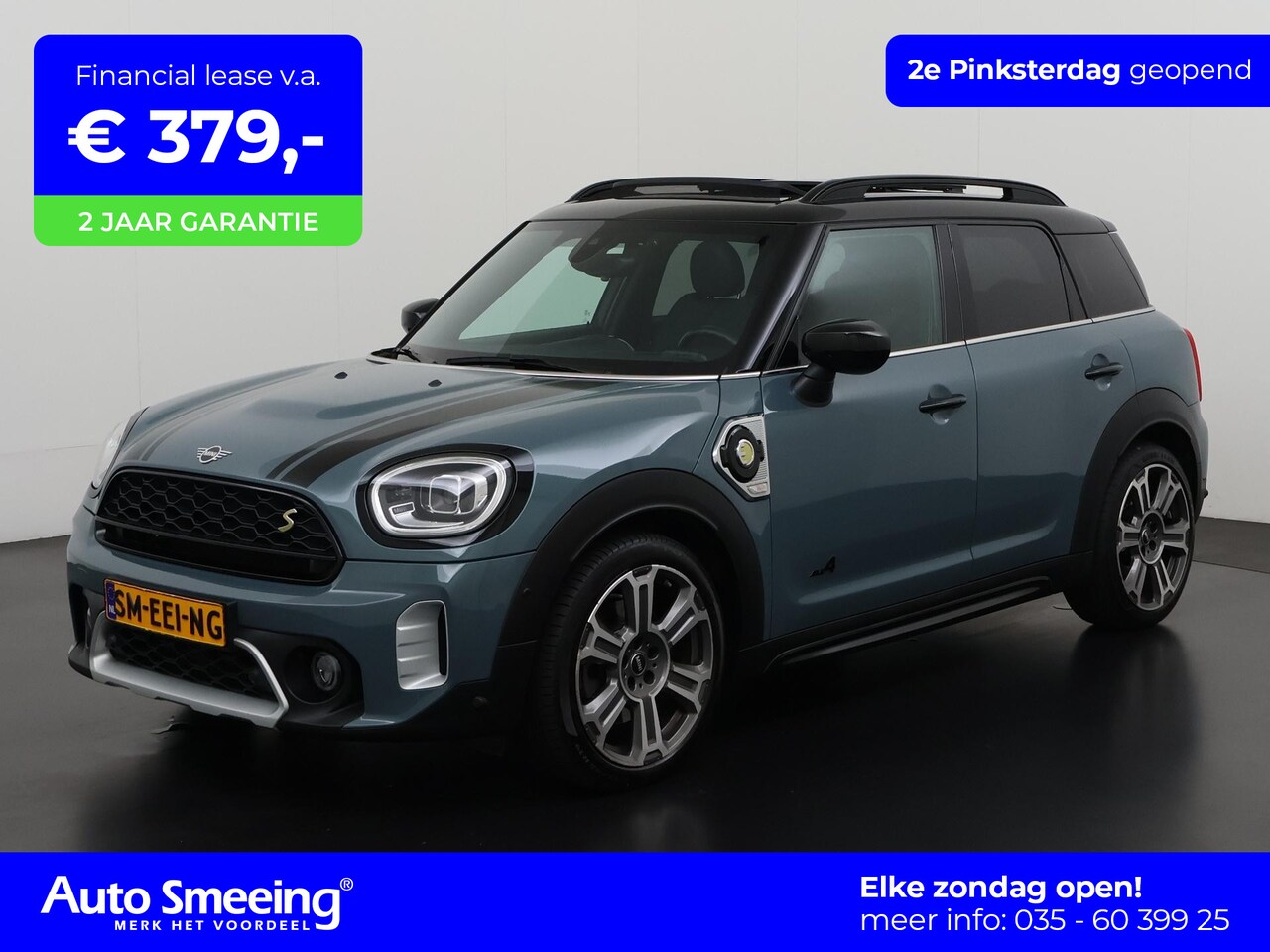 MINI Countryman - Mini Cooper S E ALL4 Chili Plus | Panoramadak | Leder | Harman/Kardon | Head up | Zondag o - AutoWereld.nl