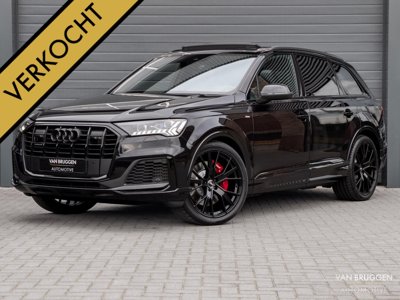Audi Q7 - 60 TFSI e quattro S-Line Pano RS-Stoelen Trekhaak BTW Laser Massage Koeling 360 Sfeer ACC - AutoWereld.nl