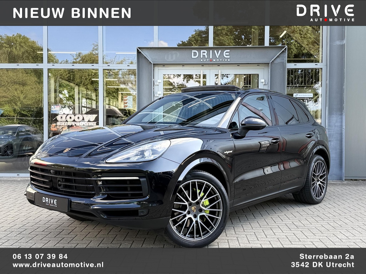 Porsche Cayenne - 3.0 E-Hybrid Sport-Chrono|Pano|Matrix|BOSE|Soft Close|360CAM - AutoWereld.nl