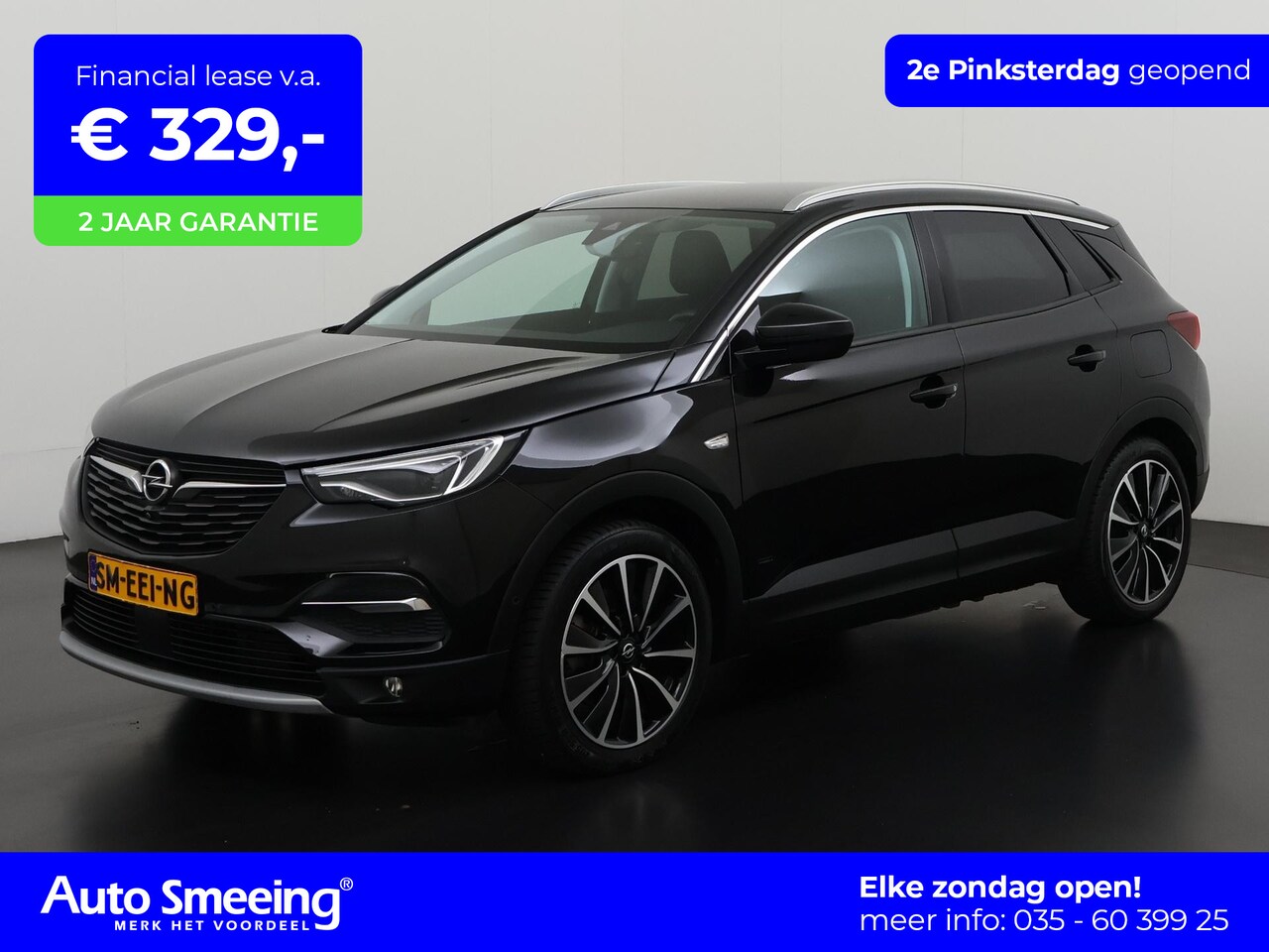 Opel Grandland X - 1.6 Turbo Hybrid4 Ultimate | Trekhaak | Leder | Stoelventilatie | Zondag Open! - AutoWereld.nl