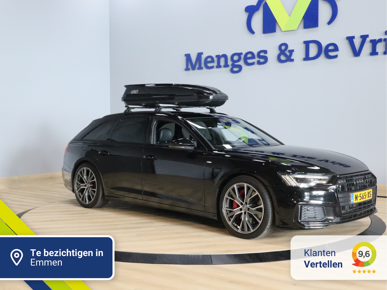 Audi A6 Avant - 55 TFSI e quattro Pro Line Competition 3x S Line | Airco ECC | Head Up | Sfeer | Leder | P - AutoWereld.nl