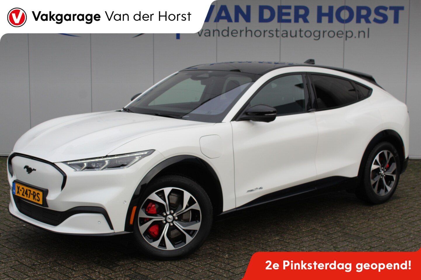 Ford Mustang Mach-E - 75kWh/269pk AWD Premium AUTOMAAT volledig ELEKTRISCH ! Fabrieksgarantie t/m 01-03-2027 ! V - AutoWereld.nl