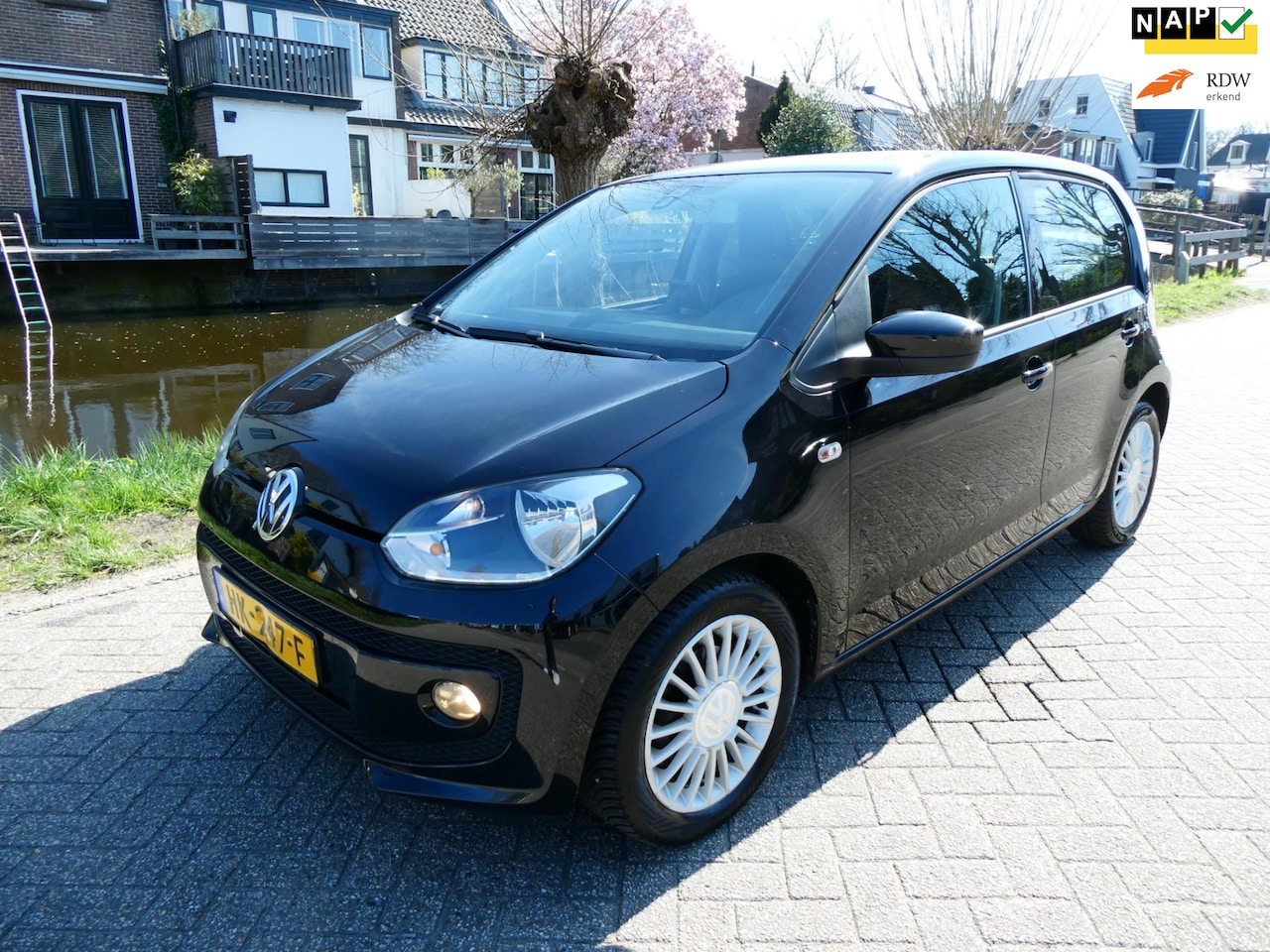 Volkswagen Up! - 1.0 high up! 5-deurs Airco Navi PDC Zuinig A-Label Historie - AutoWereld.nl