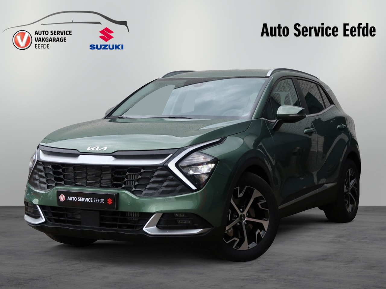 Kia Sportage - 1.6 T-GDi Mild Hybrid Dark Edition / Verwarmd stuurwiel - AutoWereld.nl