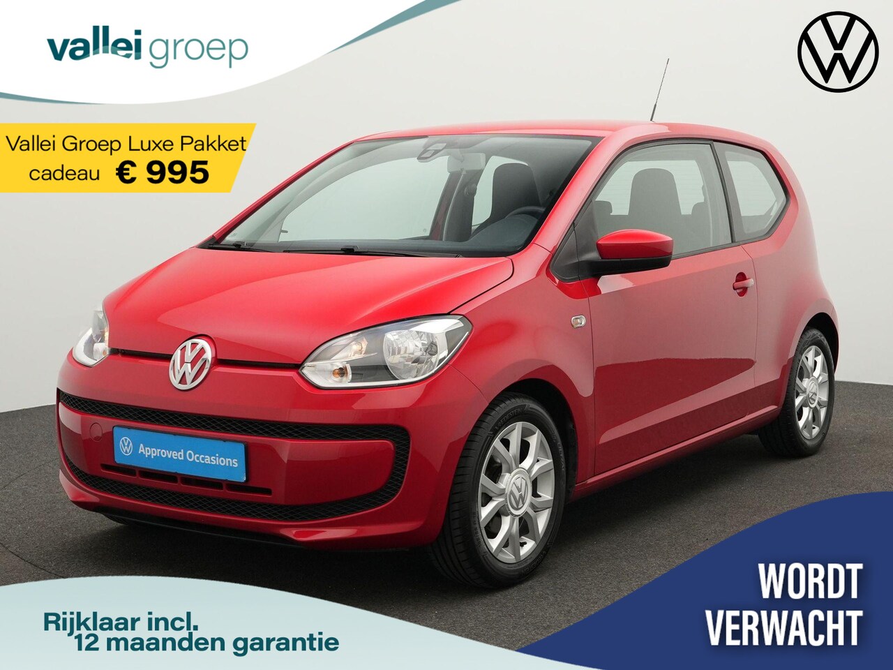 Volkswagen Up! - move up! 1.0 75 pk BlueMotion | Airconditioning | Radio/CD speler | 15 inch - AutoWereld.nl