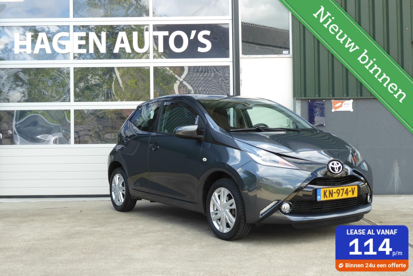 Toyota Aygo - 1.0 VVT-i x-cite 1.0 VVT-i x-cite, 2015, Airco, 133.657 Kilometer - AutoWereld.nl