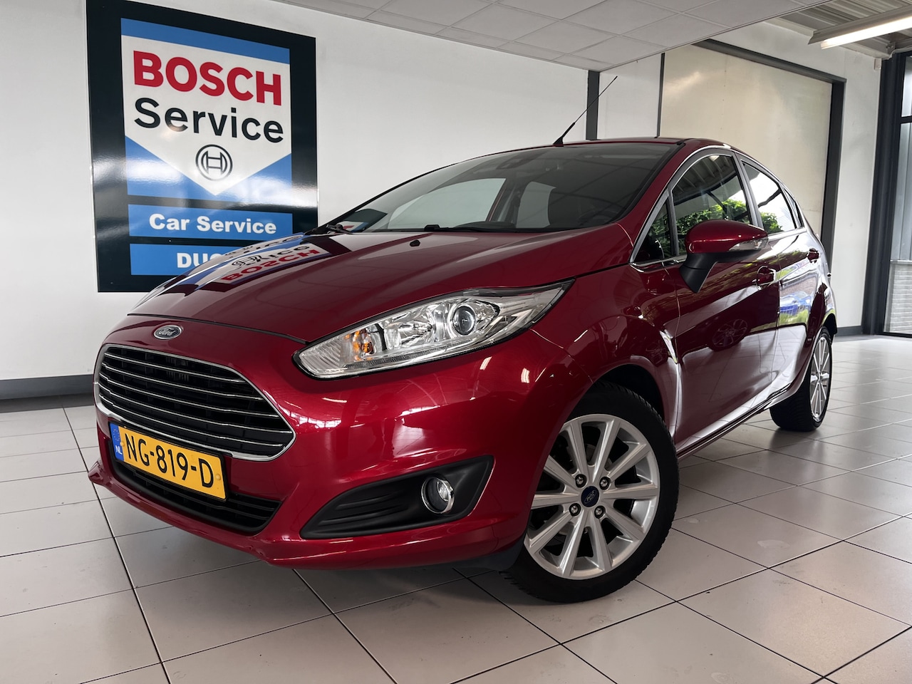 Ford Fiesta - 1.0 EcoBoost Titanium Navigatie fullmap,Bluetooth - AutoWereld.nl