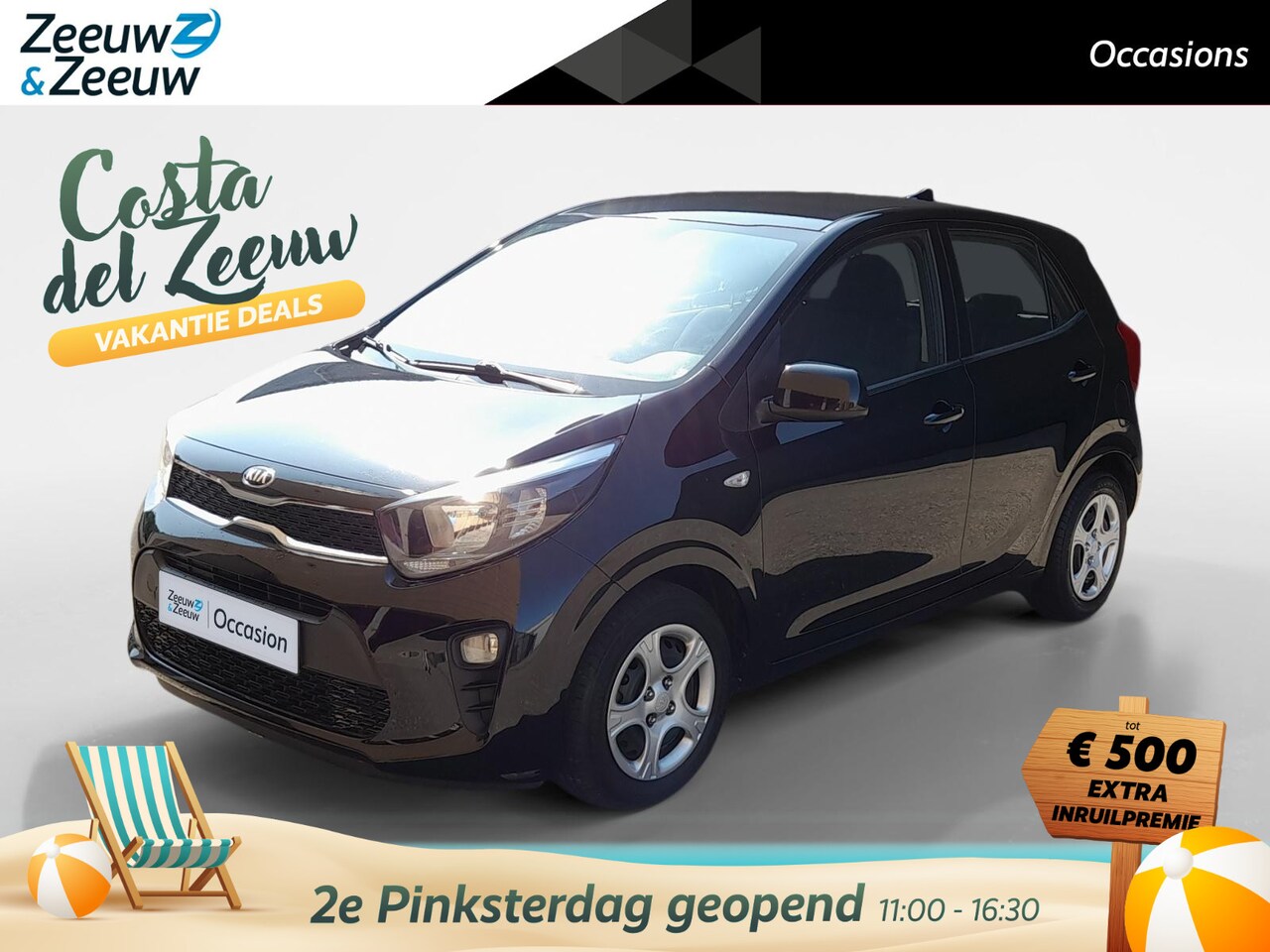 Kia Picanto - 1.0 ComfortPlusLine Navigator Fabrieksgarantie t/m 19-02-2026 | NAP - AutoWereld.nl