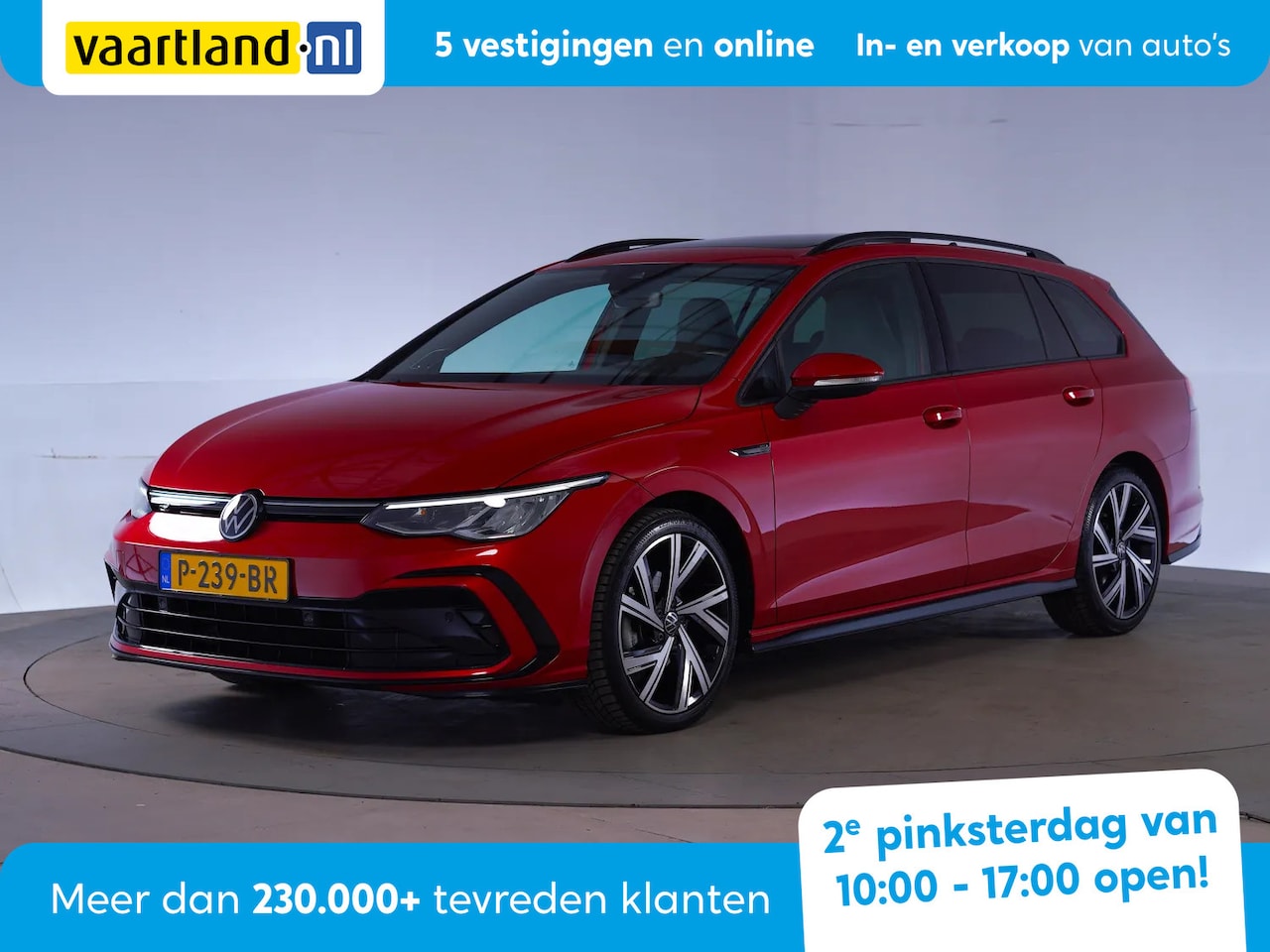 Volkswagen Golf Variant - 1.5 TSI R-Line Aut. [ Panorama Harman/Kardon Virtual Navi ] - AutoWereld.nl