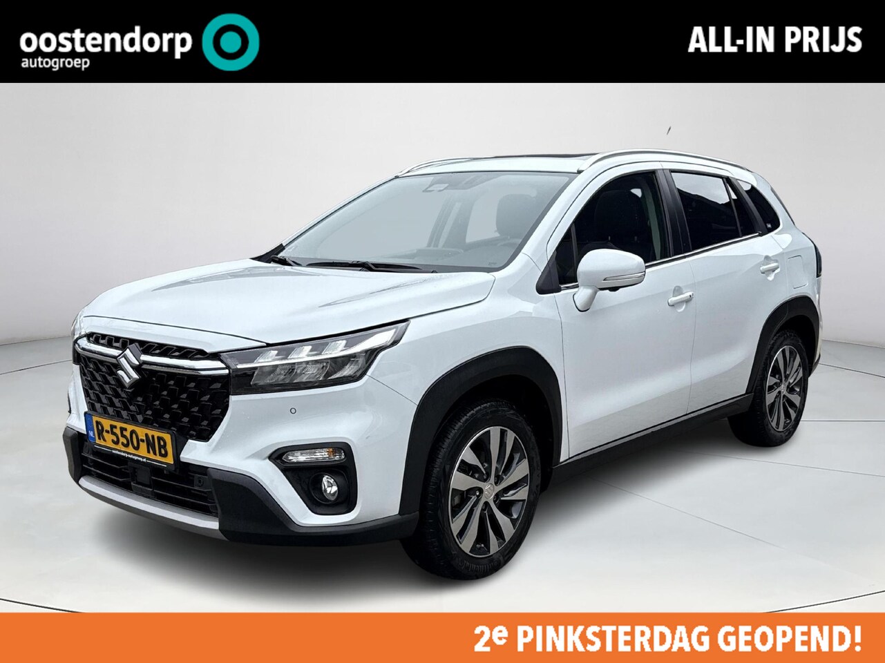 Suzuki S-Cross - 1.4 Boosterjet Style Smart Hybrid ** NAVIGATIE/ PANORAMA DAK/ DODEHOEK DETECTIE/ 36 MAANDE - AutoWereld.nl