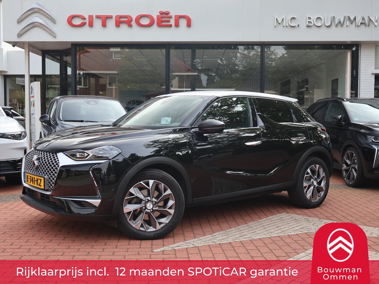 DS 3 Crossback - E-TENSE Elektrisch 136PK Executive, Rijklaarprijs | Adaptieve Cruise Control | HUD | Navig - AutoWereld.nl