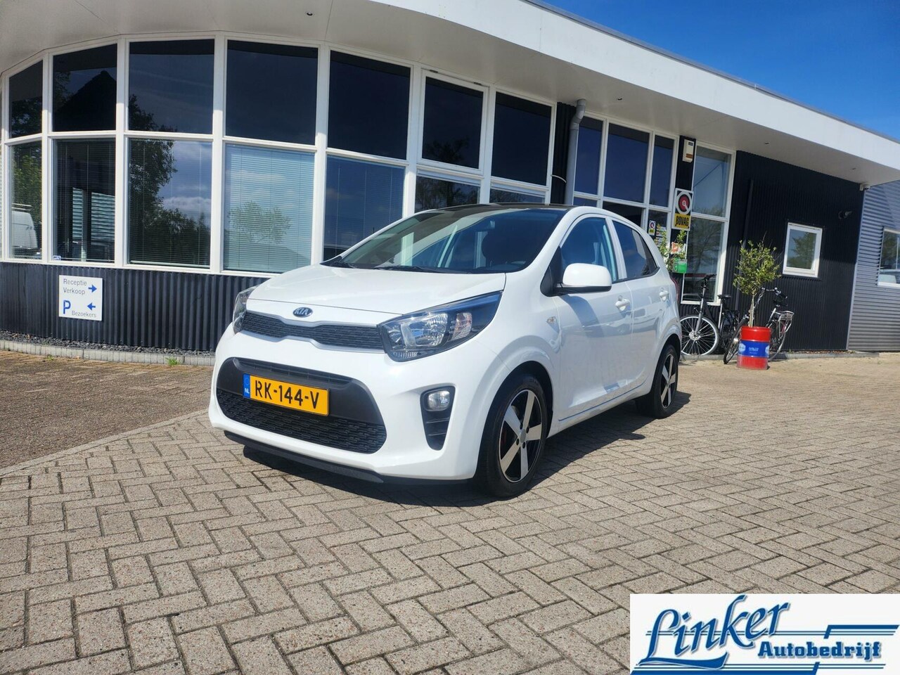 Kia Picanto - 1.0 CVVT EconomyPlusLline airco/lm velgen GEEN AFLVERKOSTEN - AutoWereld.nl