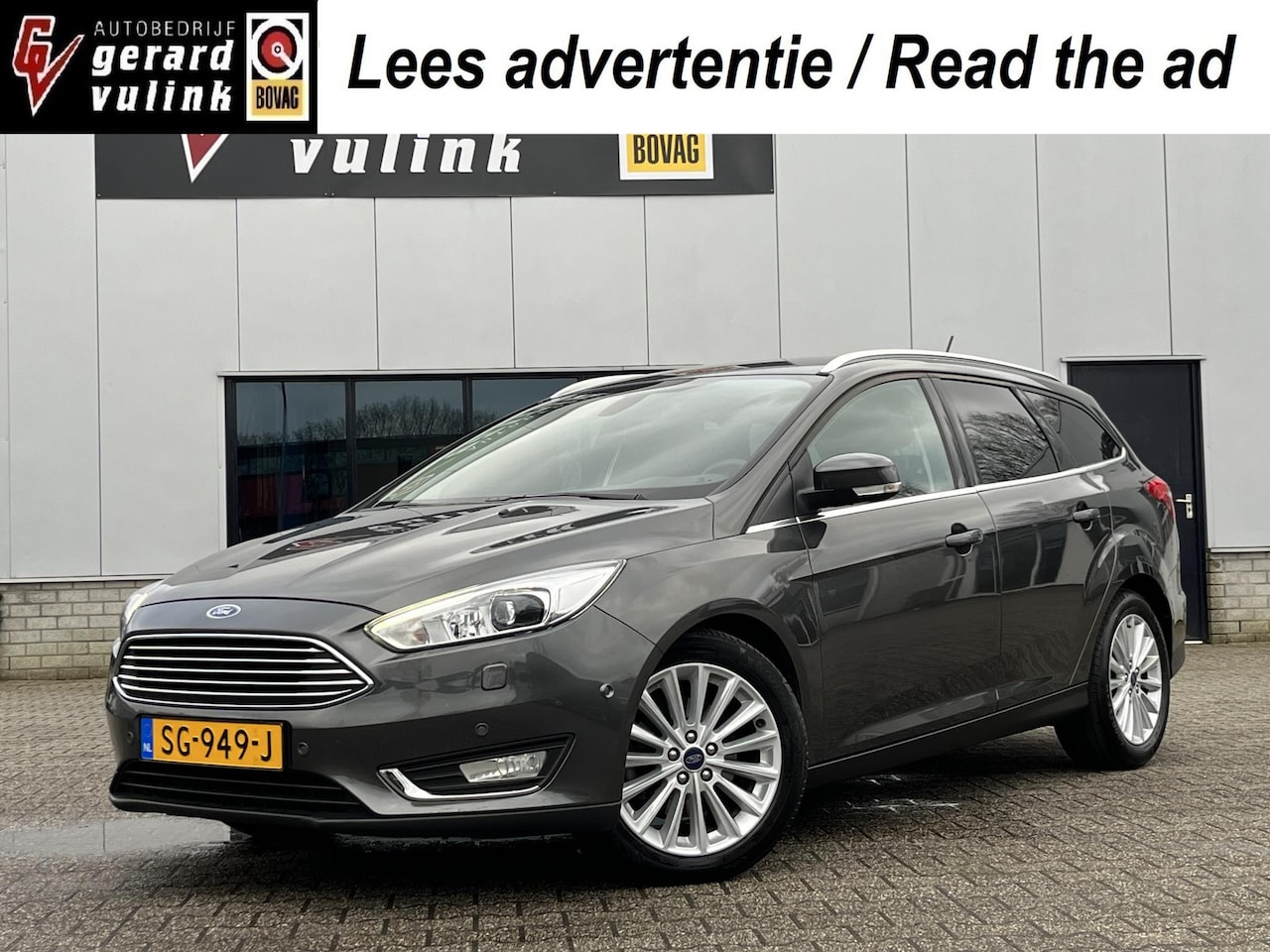 Ford Focus Wagon - 1.5 150PK Titanium HANDEL-EXPORT Ford Focus Wagon 1.5 150PK Titanium TREKHAAK CRUISE NAV C - AutoWereld.nl