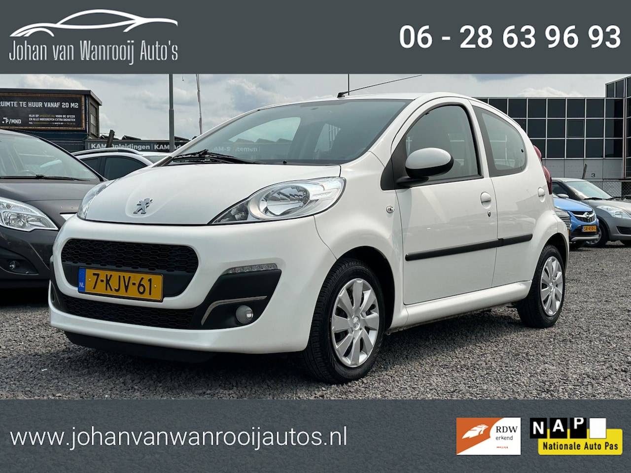 Peugeot 107 - 1.0 Active/AIRCO/AUTOMAAT - AutoWereld.nl