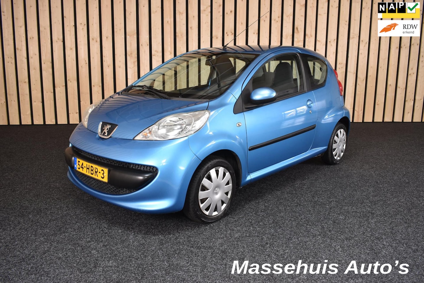 Peugeot 107 - 1.0-12V XS Airco Elektr.pakket Zuinige en nette auto Nwe APK - AutoWereld.nl
