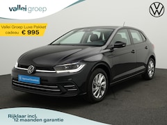 Volkswagen Polo - 1.0 TSI 95 pk Style | IQ Light | Leder/alcantara | Navigatie | Stoelverwarming | Adaptive