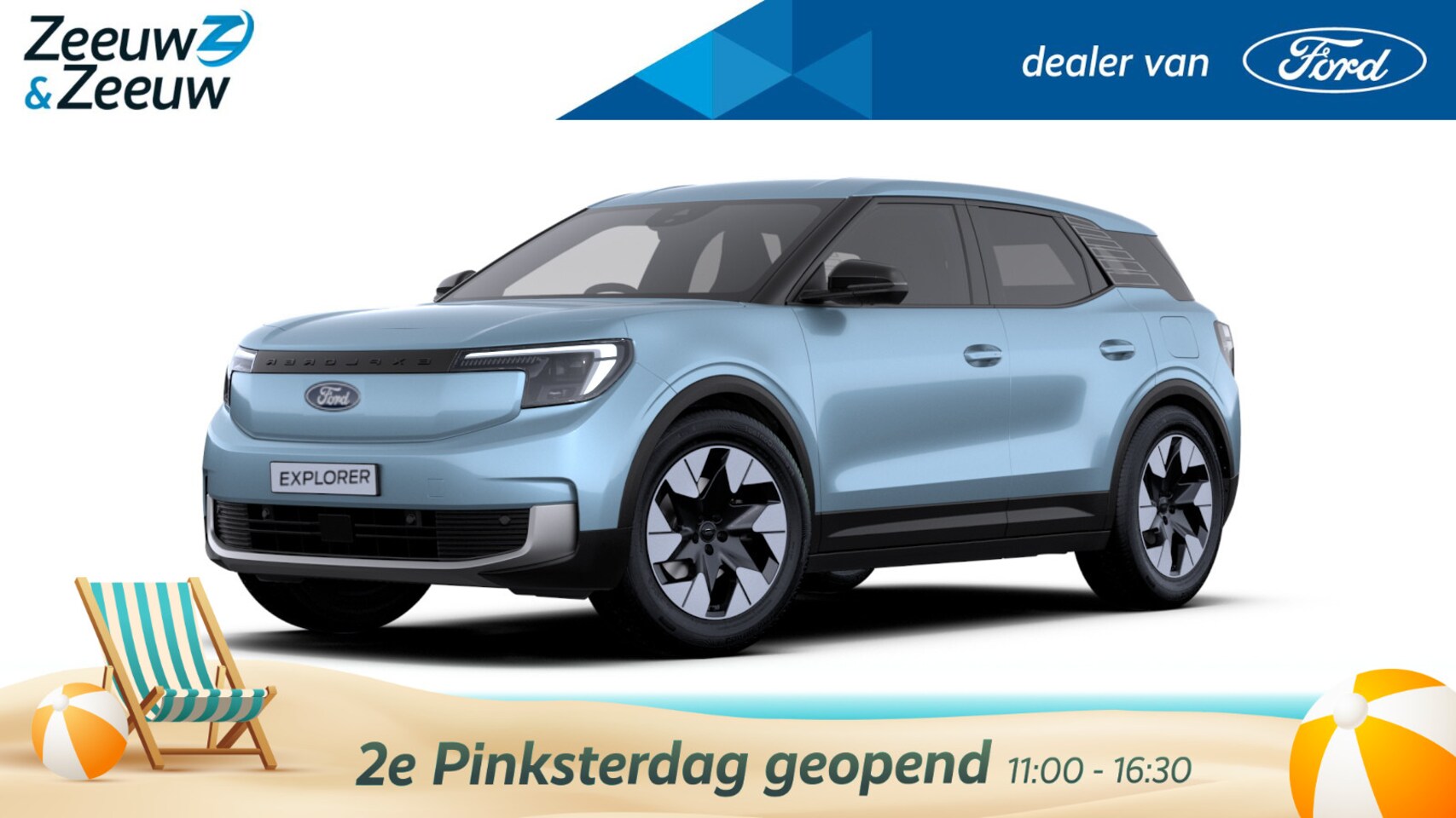 Ford Explorer - Premium Extended Range RWD 77 kWh | Nieuw te bestellen bij Zeeuw & Zeeuw Alphen aan den Ri - AutoWereld.nl