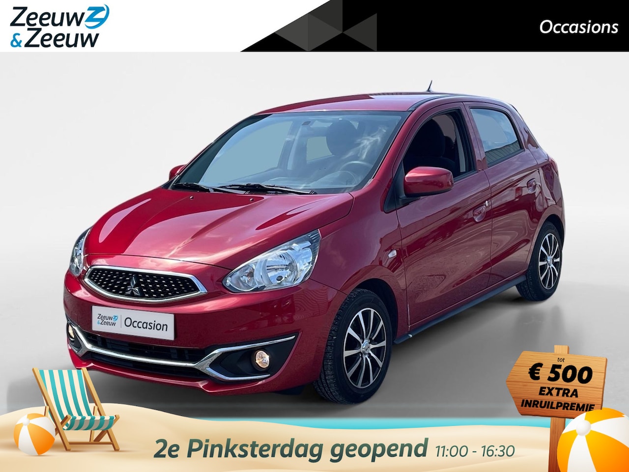 Mitsubishi Space Star - 1.0 Cool+ 70pk | Airco | 5 deurs - AutoWereld.nl
