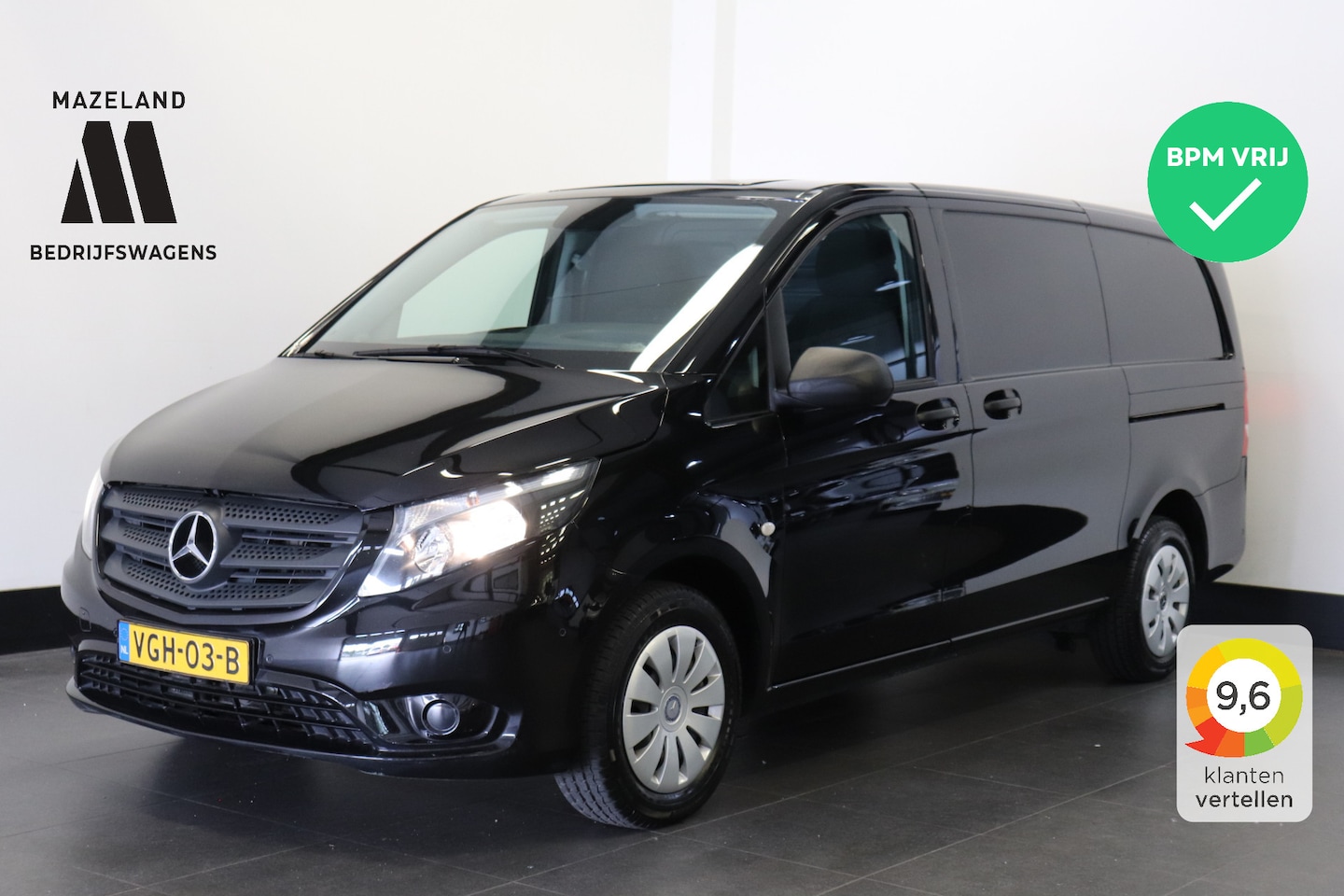 Mercedes-Benz Vito - 114 CDI Lang Automaat 2x Schuif EURO 6 - AC/Climate - Navi - Cruise - € 12.499,- Excl. - AutoWereld.nl