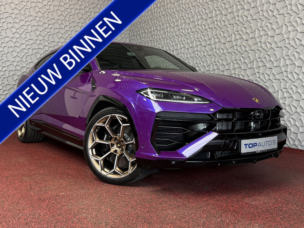 Lamborghini Urus - 4.0 V8 HYBRID SE 800PK B&O CARBON PACK /AD PERSONAM/VIOLA MITHRAS/ PANO / MASSAGE - AutoWereld.nl