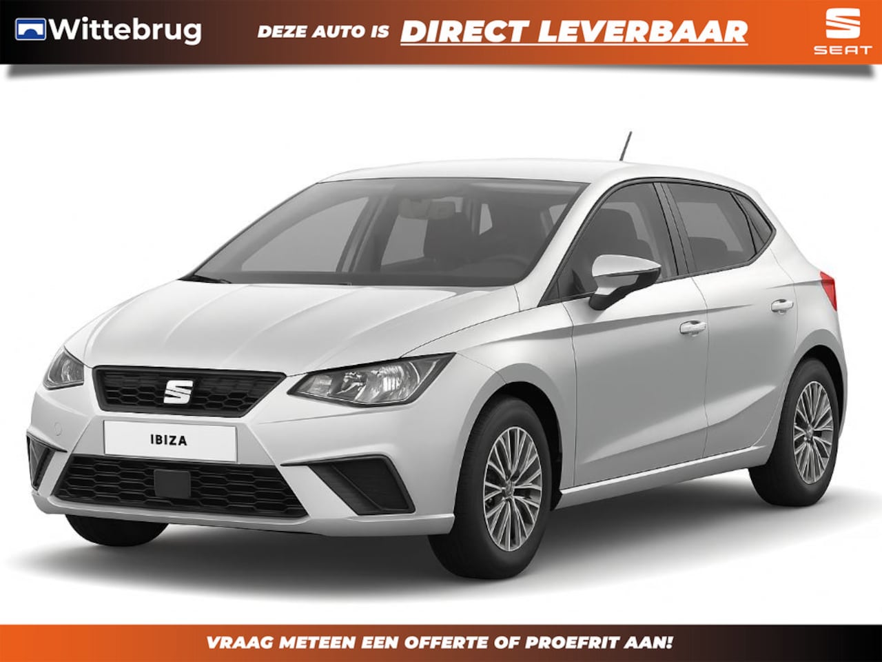 Seat Ibiza - 1.0 EcoTSI Style !NIEUW! Cruise Control / 15 inch lichtmetalen velgen / Apple CarPlay™ & A - AutoWereld.nl