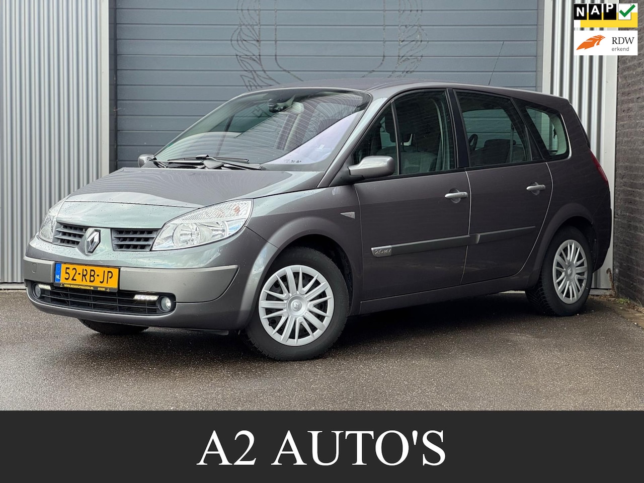 Renault Grand Scénic - 2.0-16V Privilège Luxe 7p. Ecc|Sensoren|Nap - AutoWereld.nl