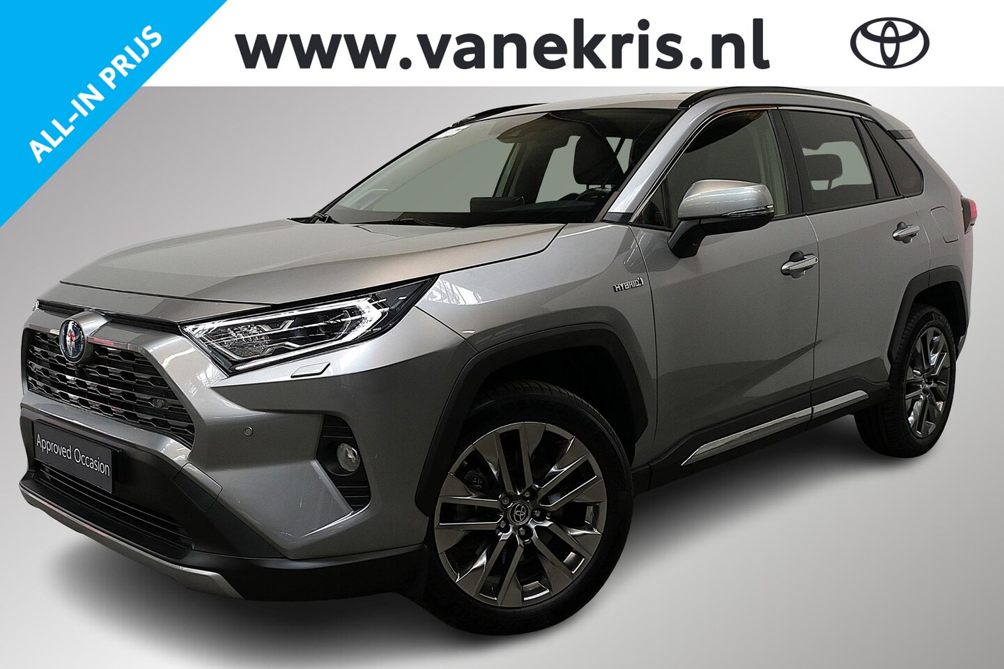 Toyota RAV4 - 2.5 Hybrid Executive Limited, Premium Pack, Licht grijs leder - AutoWereld.nl