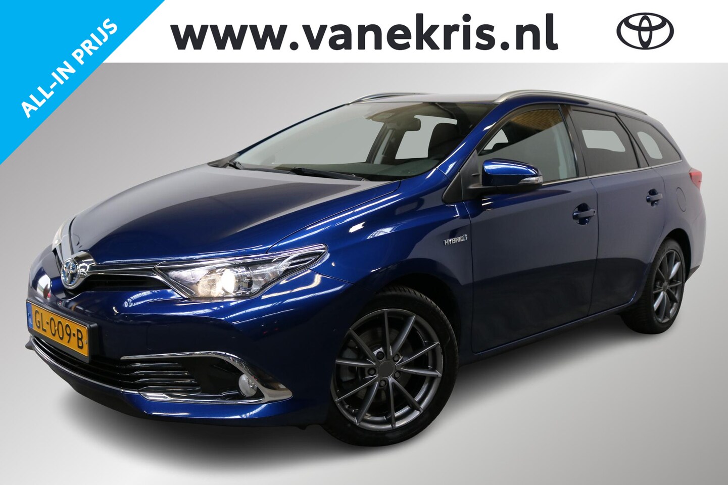Toyota Auris Touring Sports - 1.8 Hybrid Executive 1.8 Hybrid Executive, Trekhaak, Stoelverwarming, Halfleder, NAVI, Parkeercamera, Sensoren! - AutoWereld.nl