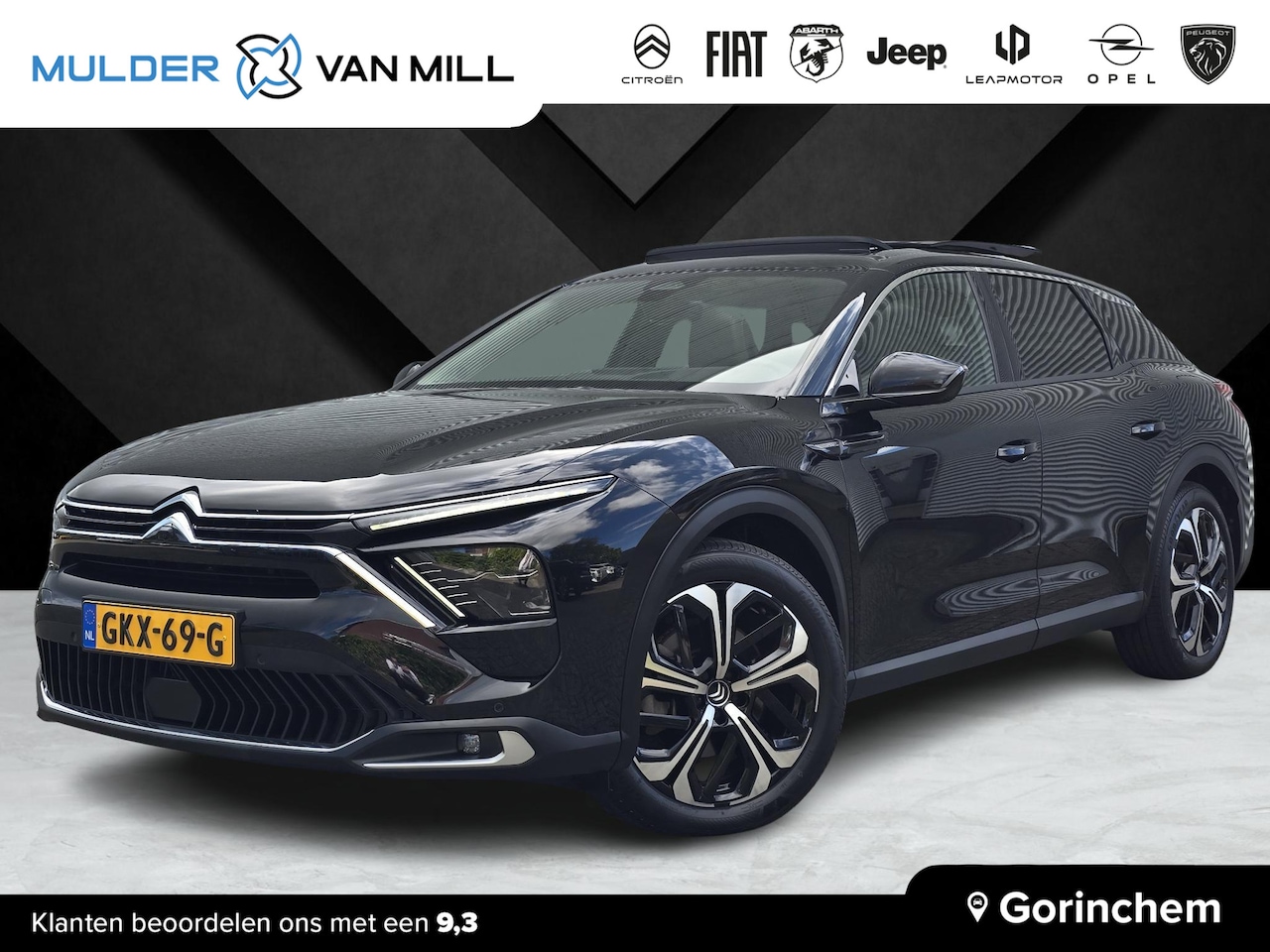Citroën C5 X - Shine Pack 1.6 Turbo 225pk Hybrid ë-EAT8 SCHUIF/KANTELDAK | 360° CAMERA | HIFI FOCAL AUDIO - AutoWereld.nl