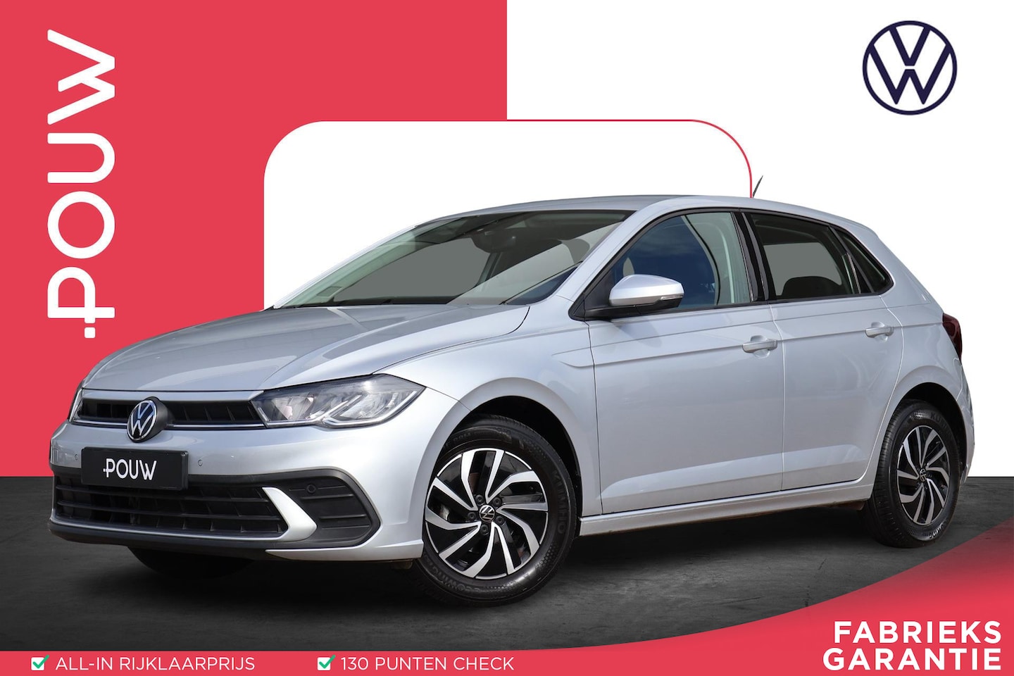 Volkswagen Polo - 1.0 TSI 95pk Life Edition | Android Auto/ Apple Carplay | PDC | Camera - AutoWereld.nl
