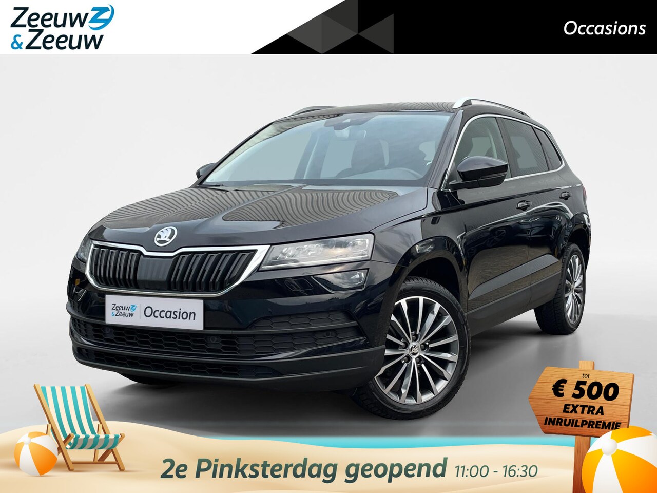 Skoda Karoq - 1.5 TSI ACT Business Edition | 1e Eigenaar | Achteruitrijcamera | Stoel en Voorruitverwarm - AutoWereld.nl
