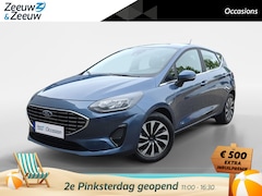 Ford Fiesta - 1.0 EcoBoost Hybrid Titanium | 1e Eigenaar | Stoel, Stuur en Voorruitverwarming | Apple/An